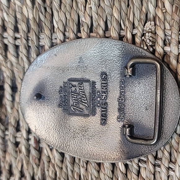 Tony Lama western Texas belt buckle - Picture 2 of 2